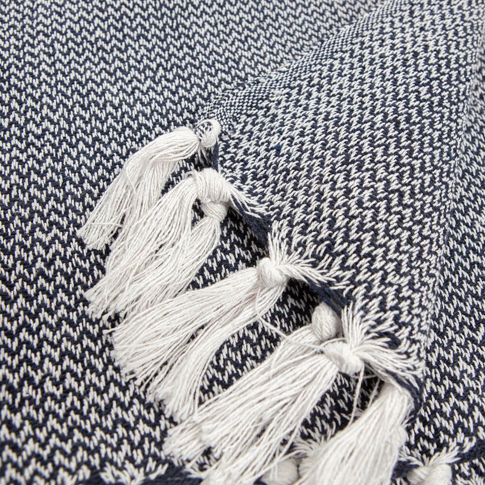 Beige polka dot bedspread