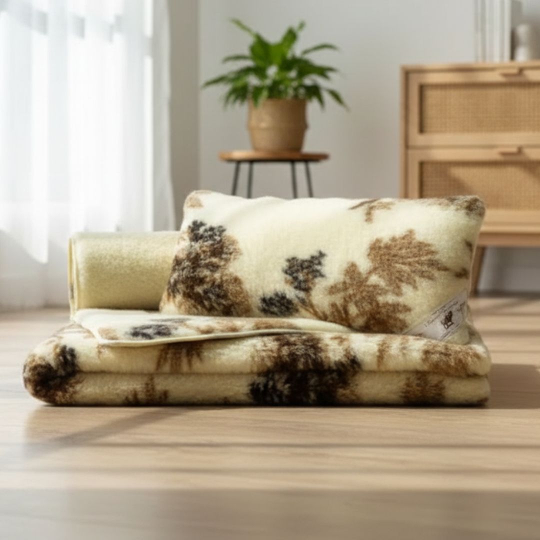 Wool Euro set patterned - Euro 520 gr/m2