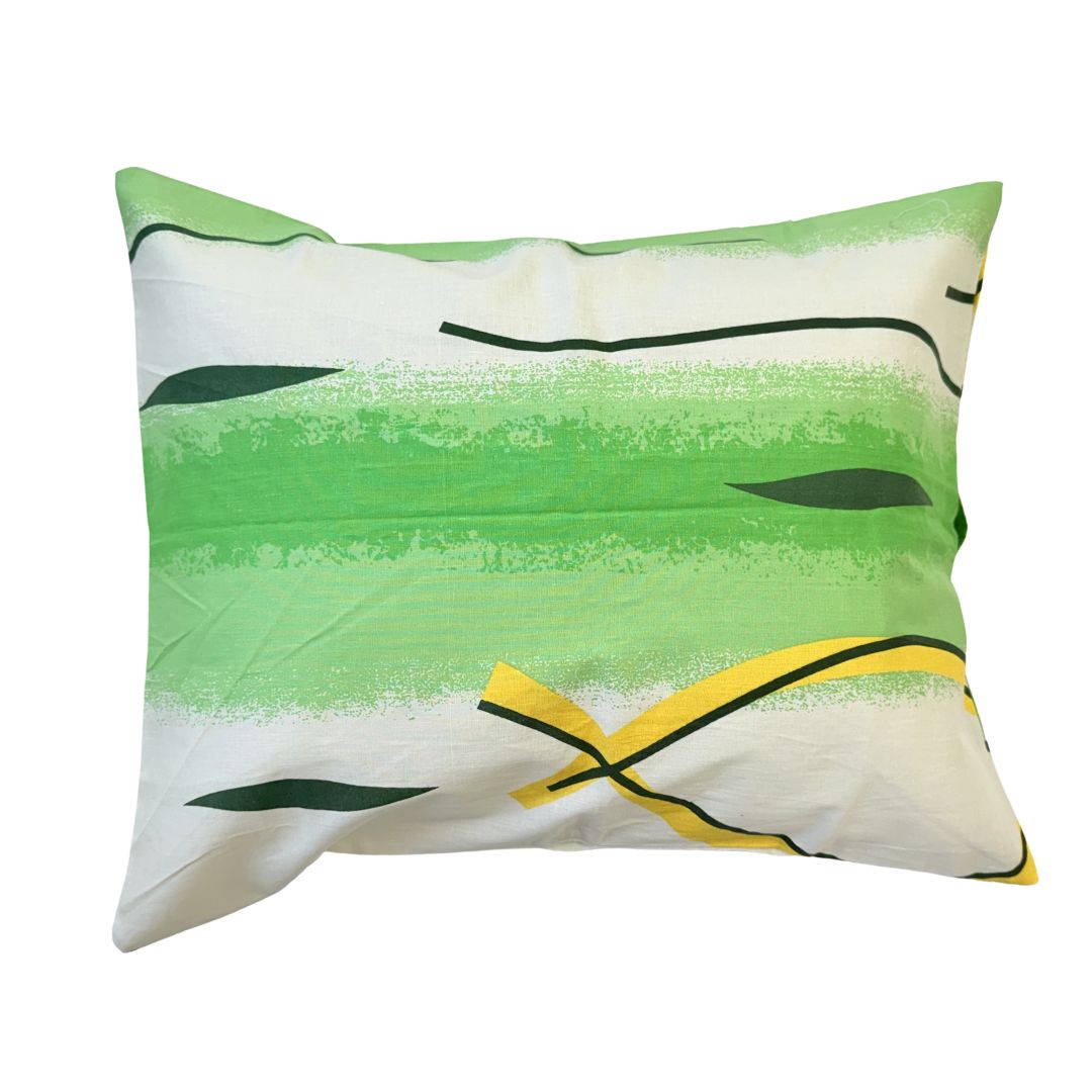 Kissenbezug aus Baumwolle – Puder geblümt