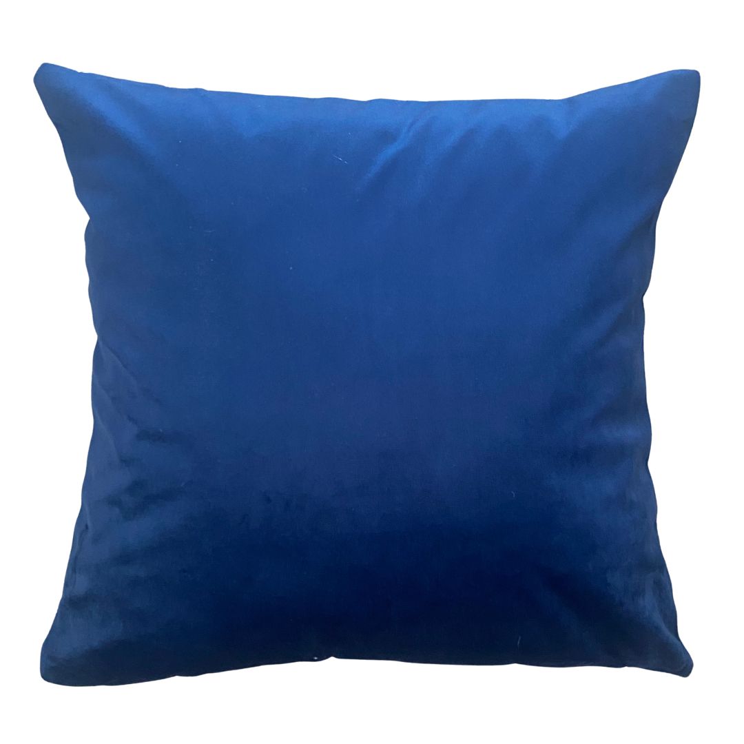 Branch velvet decorative pillow - 45x45 cm