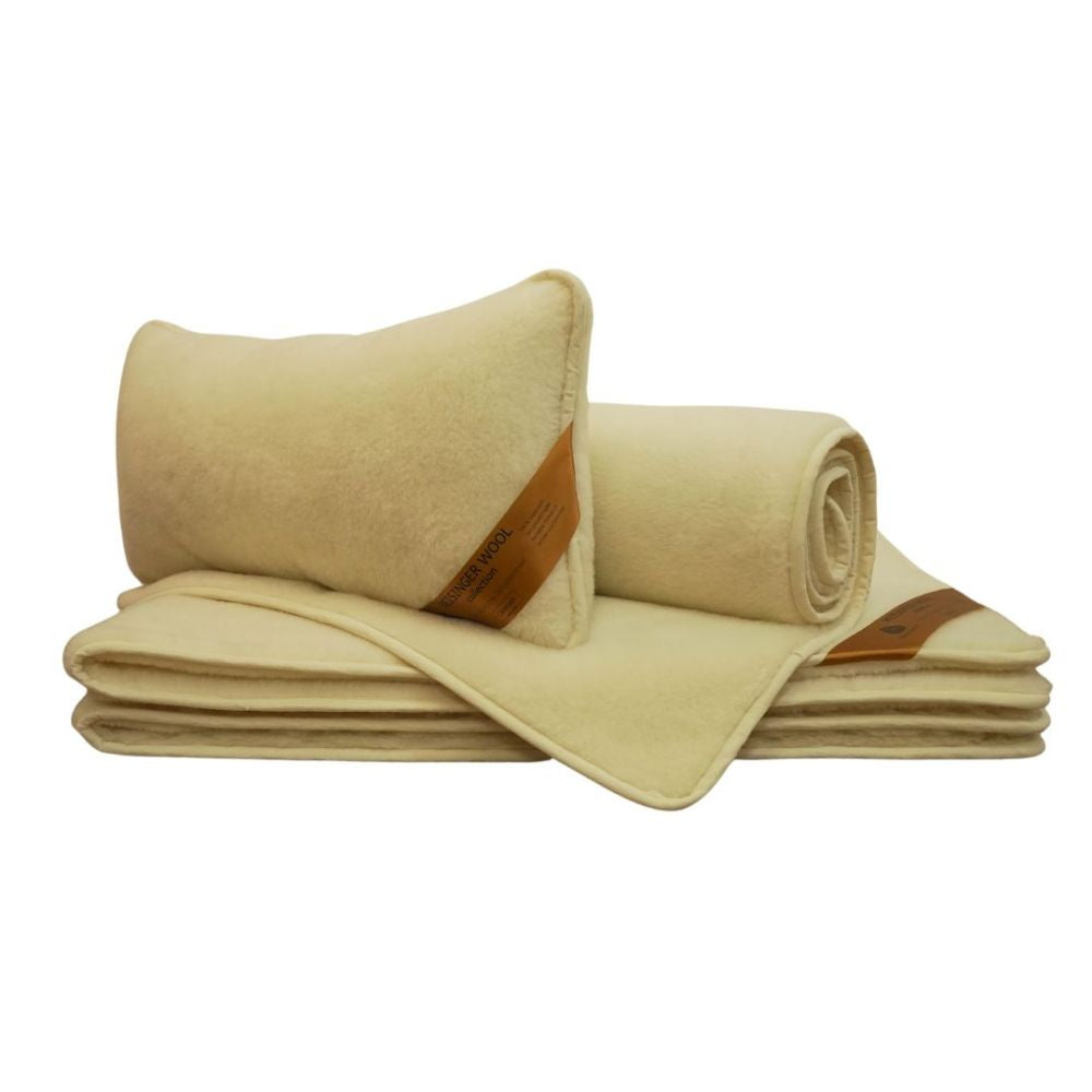 Cashmere-Wool Euro set double-sided 550 gr/m2 - LUXURY QUALITY!