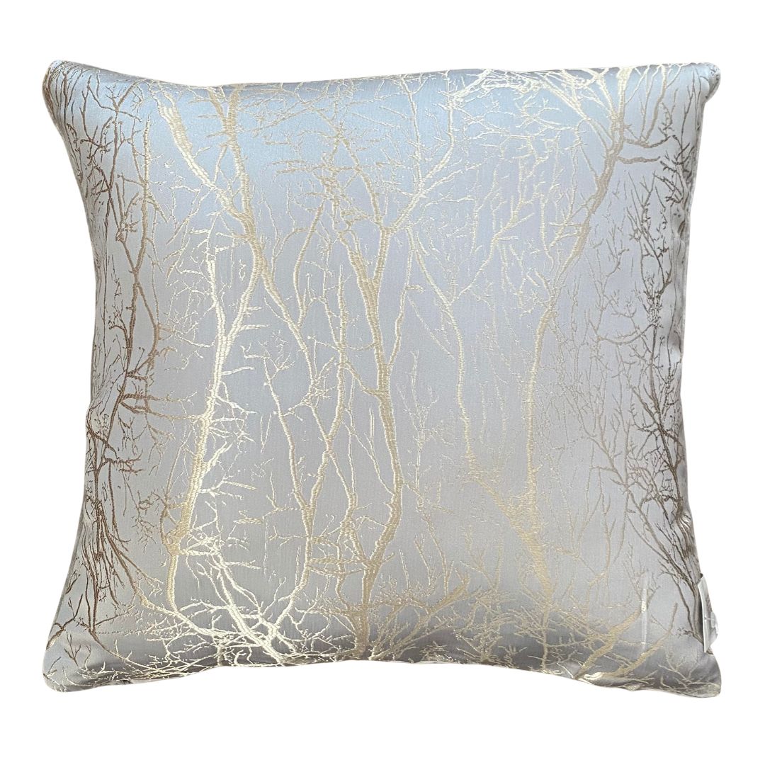 Branch velvet decorative pillow - 45x45 cm