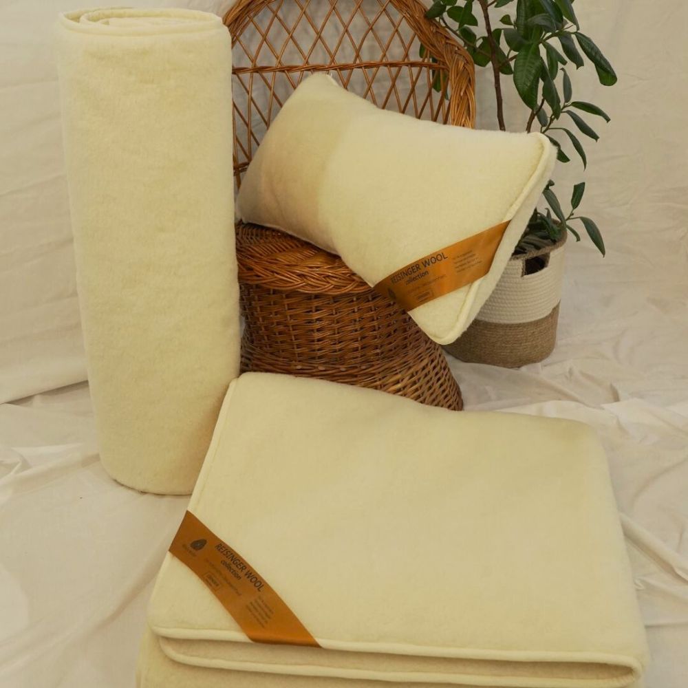 Cashmere-Wool Euro set double-sided 550 gr/m2 - LUXURY QUALITY!