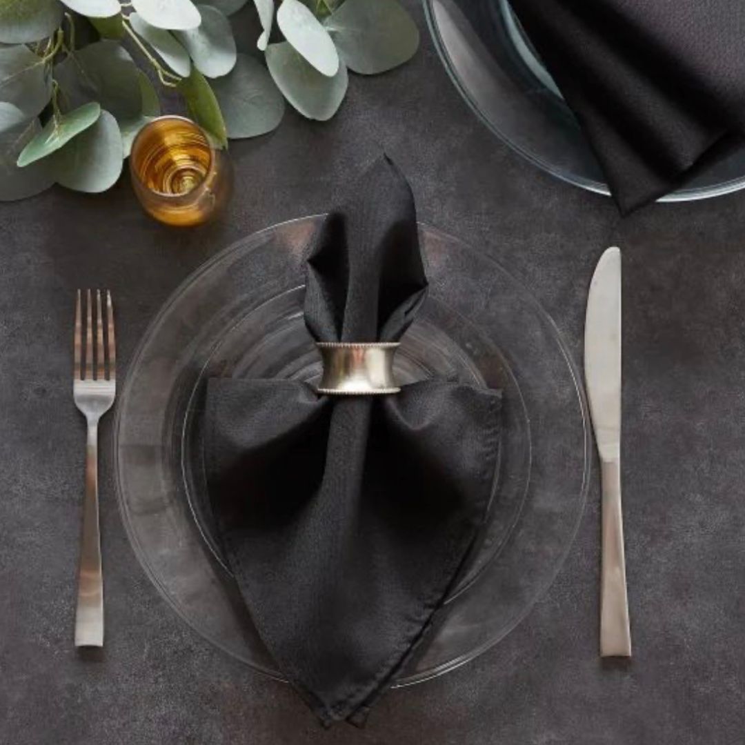 Textile napkin - cream - Premium quality!