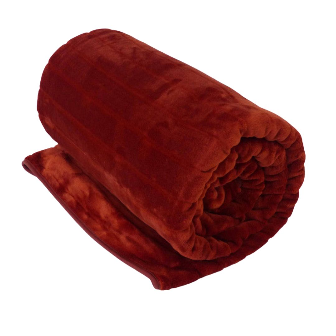 Pléd - Merinos Bordó