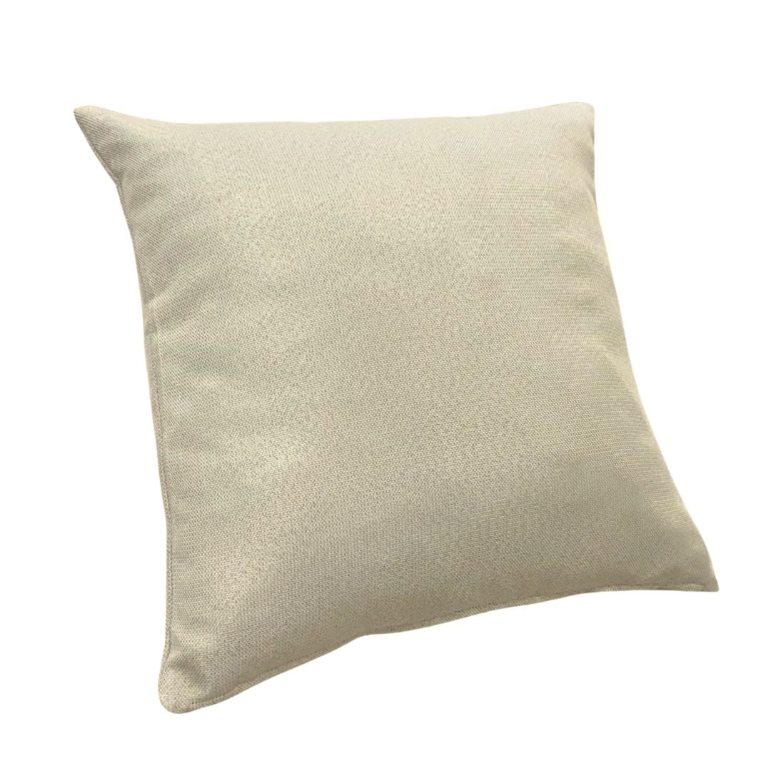 Dekokissen (mit Einlage) 45x45 cm (creme)