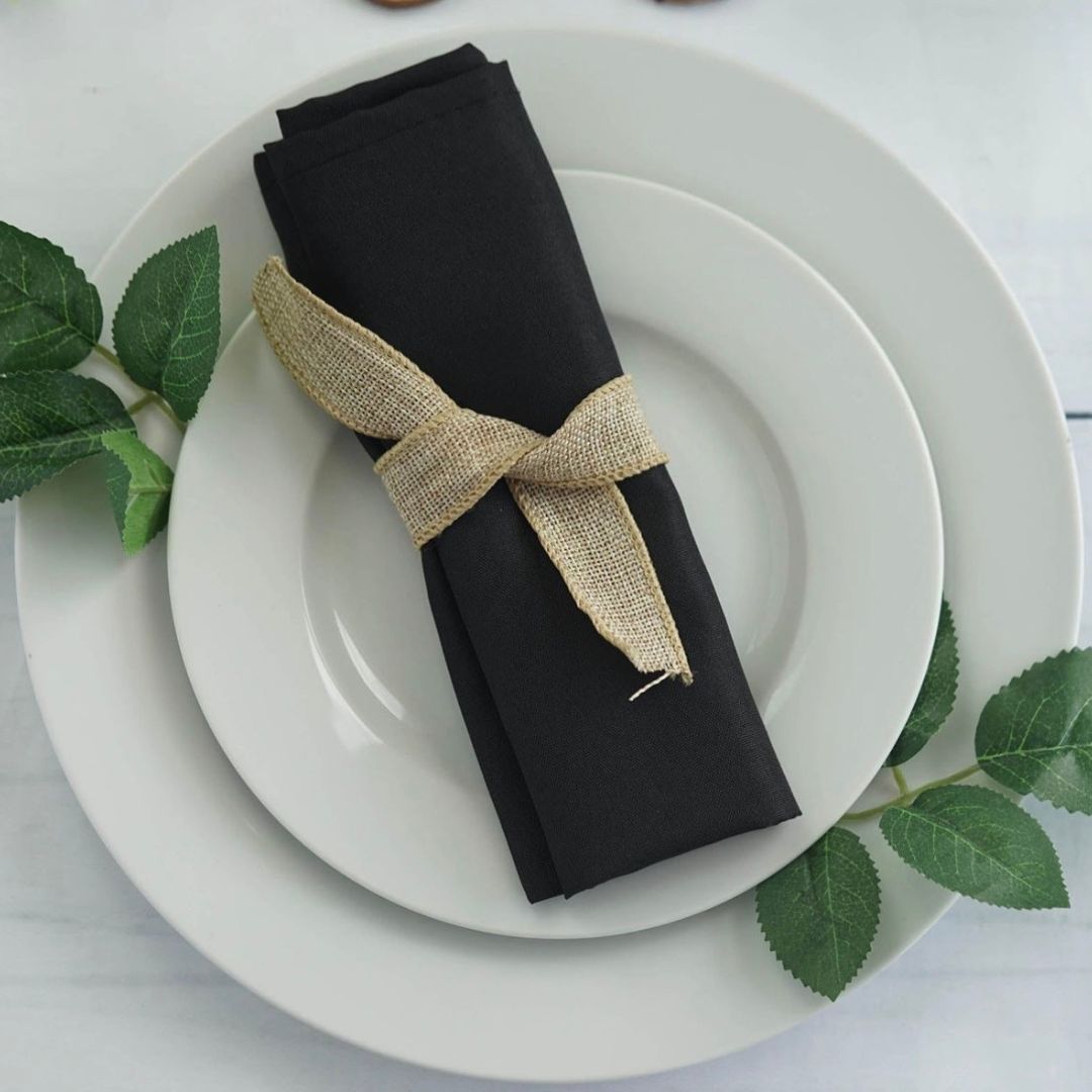 Textile napkin - cream - Premium quality!