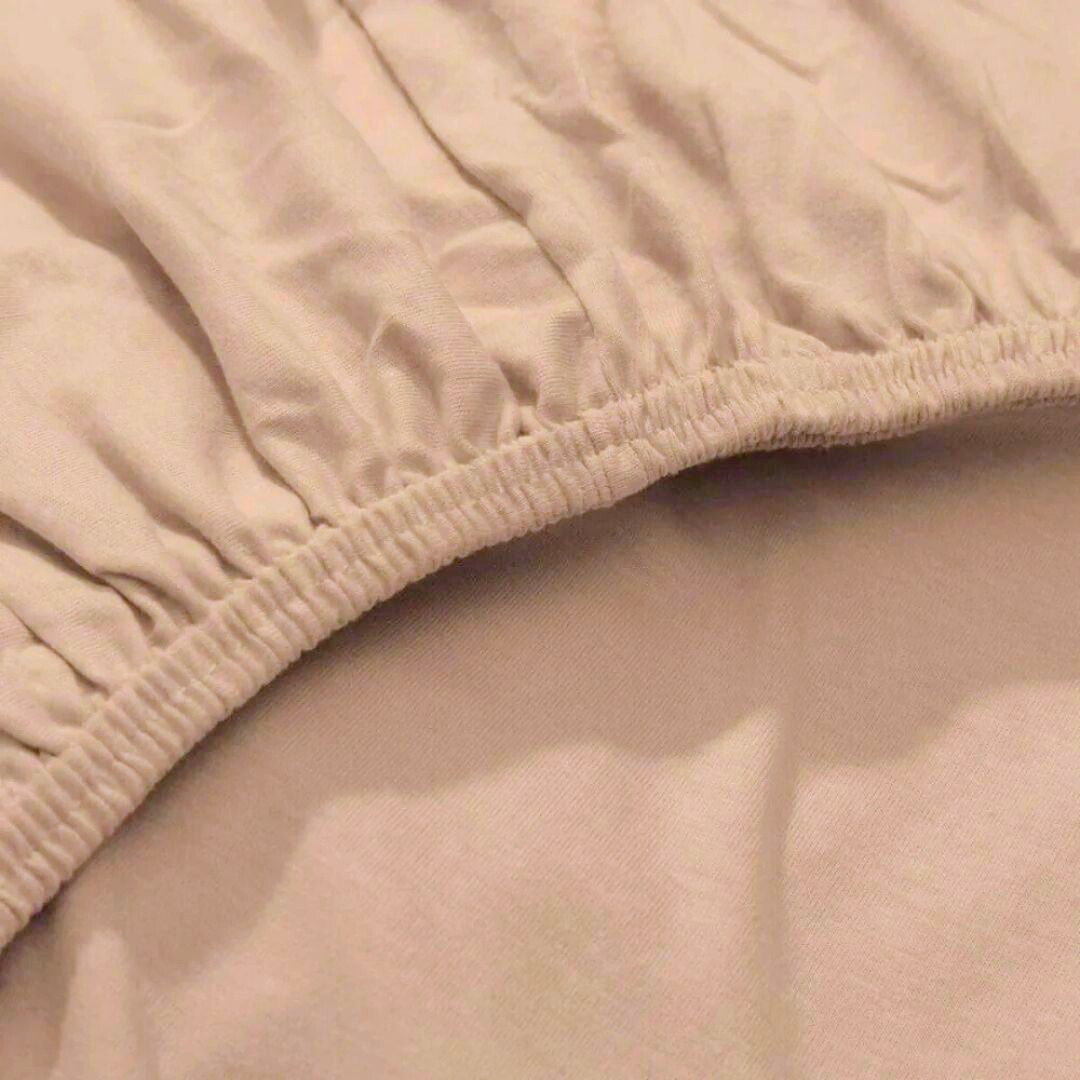 Jersey - Spannbettlaken - Weiß - Premium Qualität! - 150 g/m2