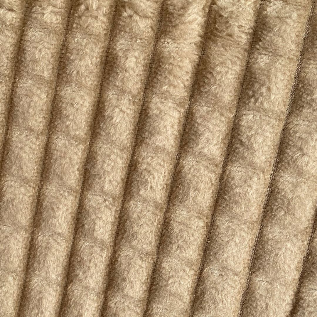 Merino Pyramidendecke - Haselnuss