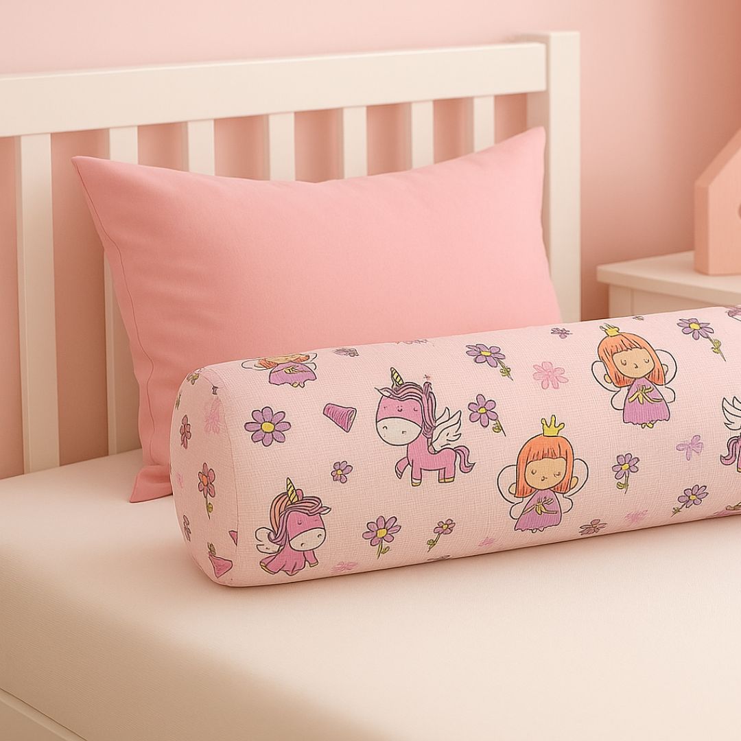 Large roller pillow - Unicorn