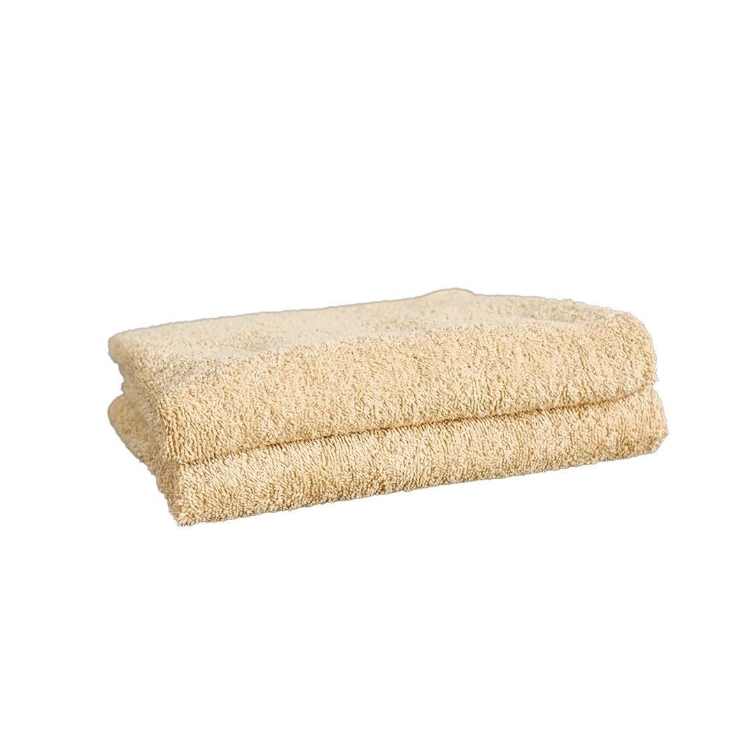 Hotelfrotteehandtuch - 450 gr/m2 - Beige - verpackt
