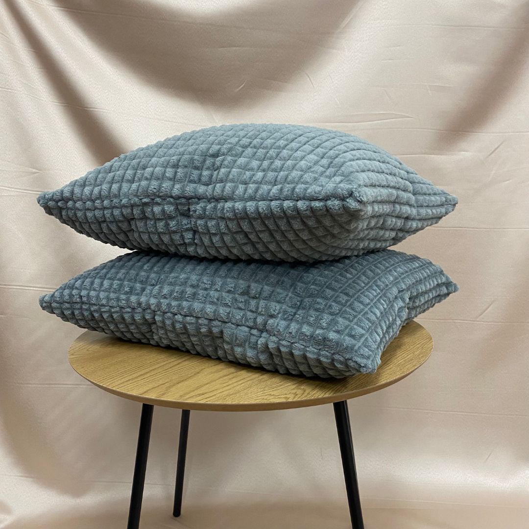 Graues Dekokissen - 45x55 cm