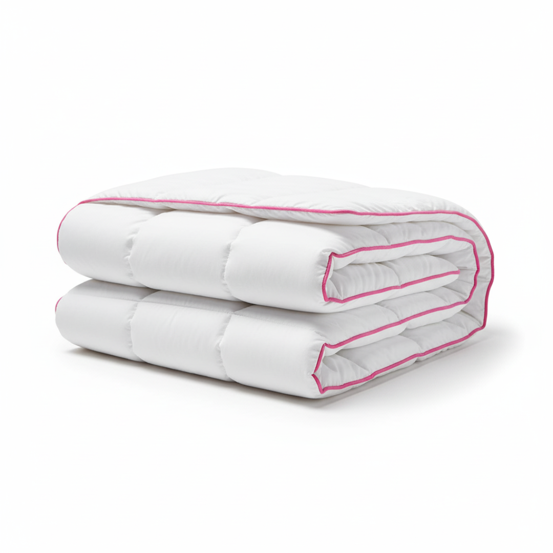 Family Pink - Anti-allergic regular duvet - 1000 gr