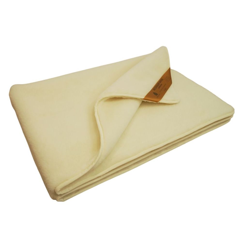 Cashmere-Wool Blanket double-sided 550gr/m2 - 135x200 cm LUXURY QUALITY!