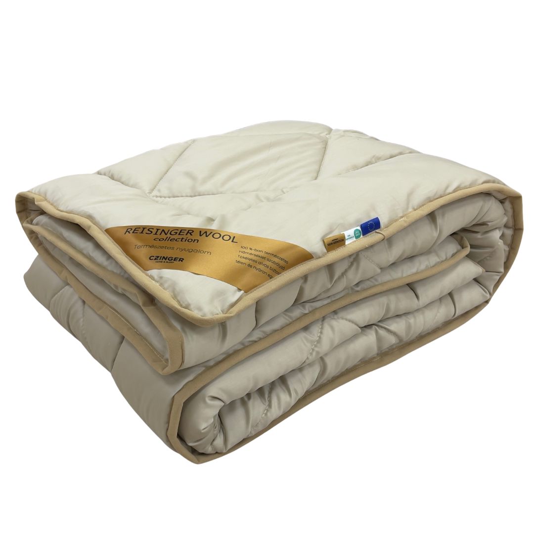 White - Wool 4-season duvet - 140x200 cm