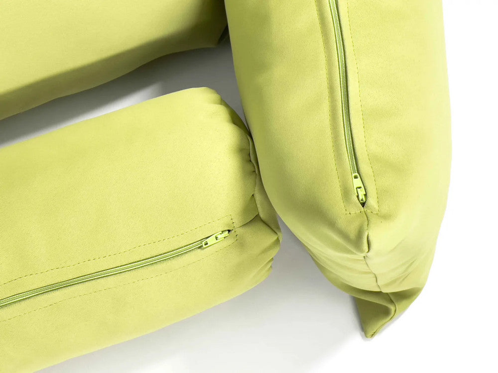 Decorative pillow - with insert - zipper - BLACK OUT