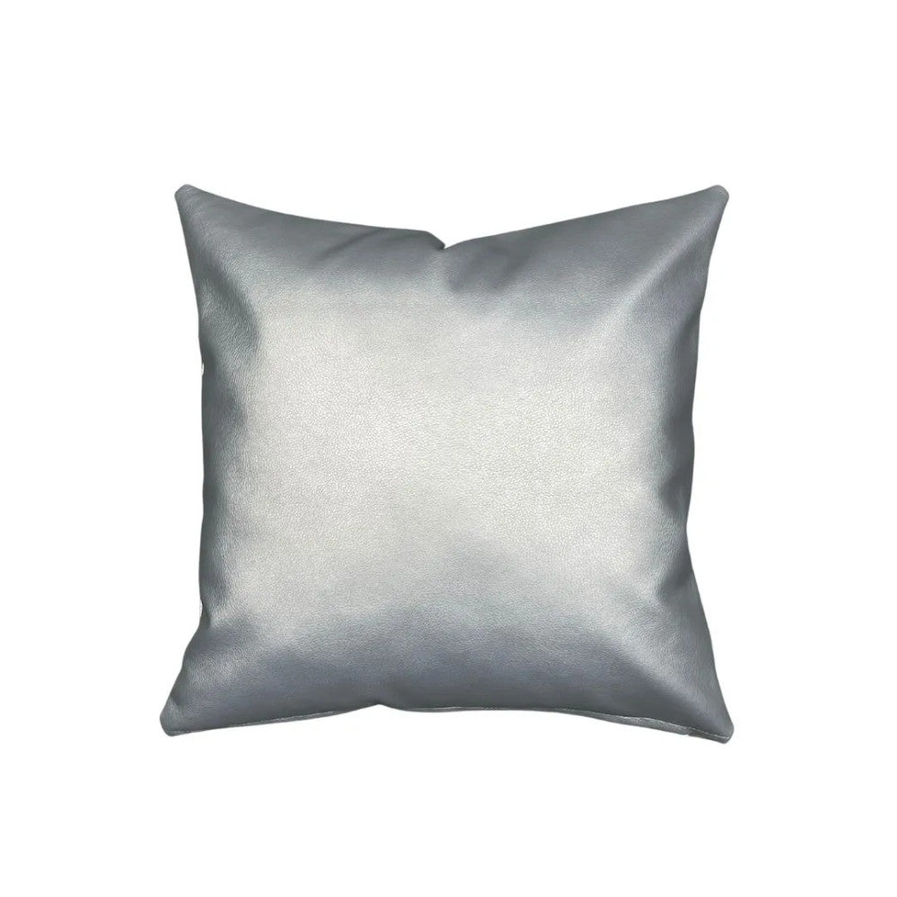 Decorative pillow, with insert - zippered - Silver