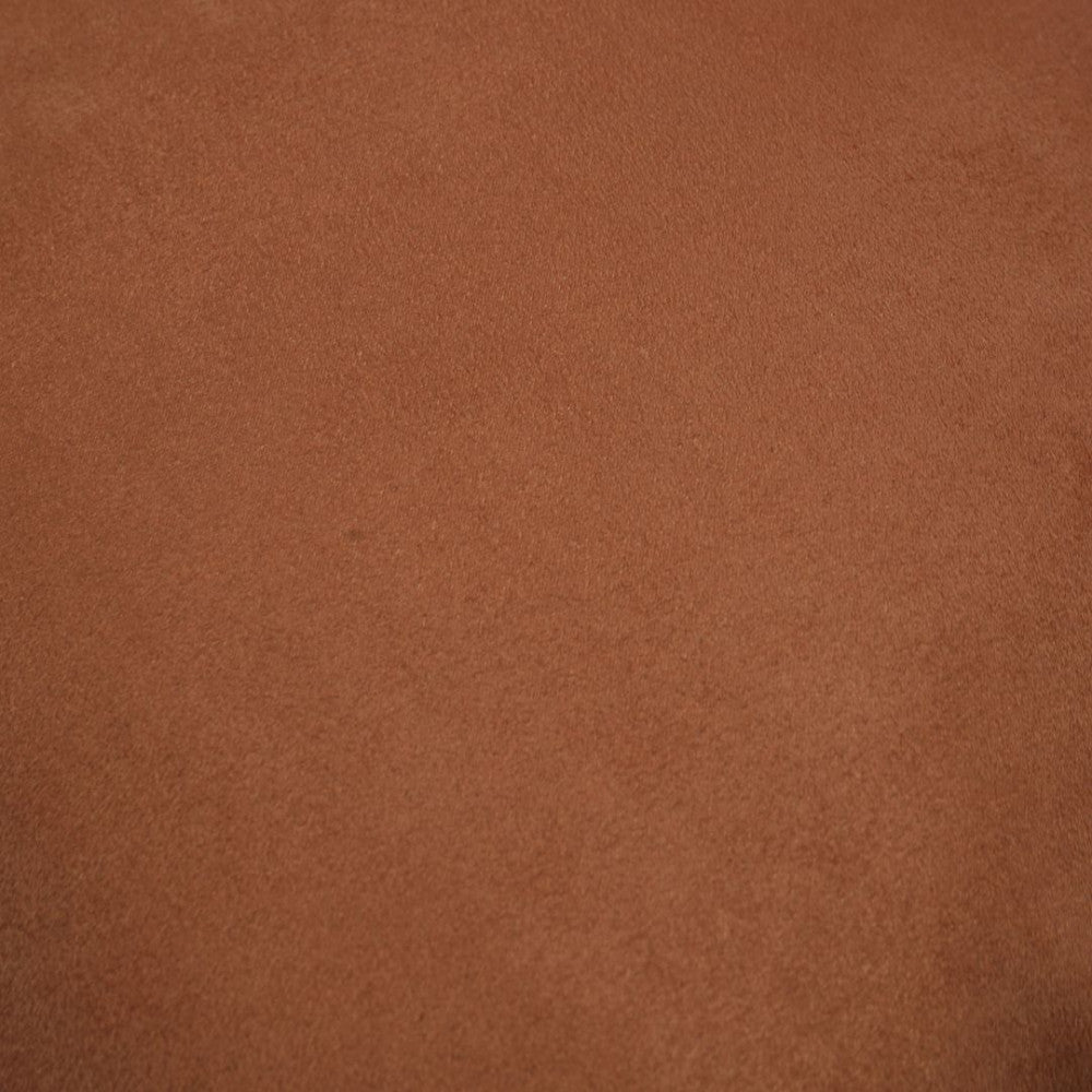 Dekokissen aus lachsfarbenem Samt – mit Einlage