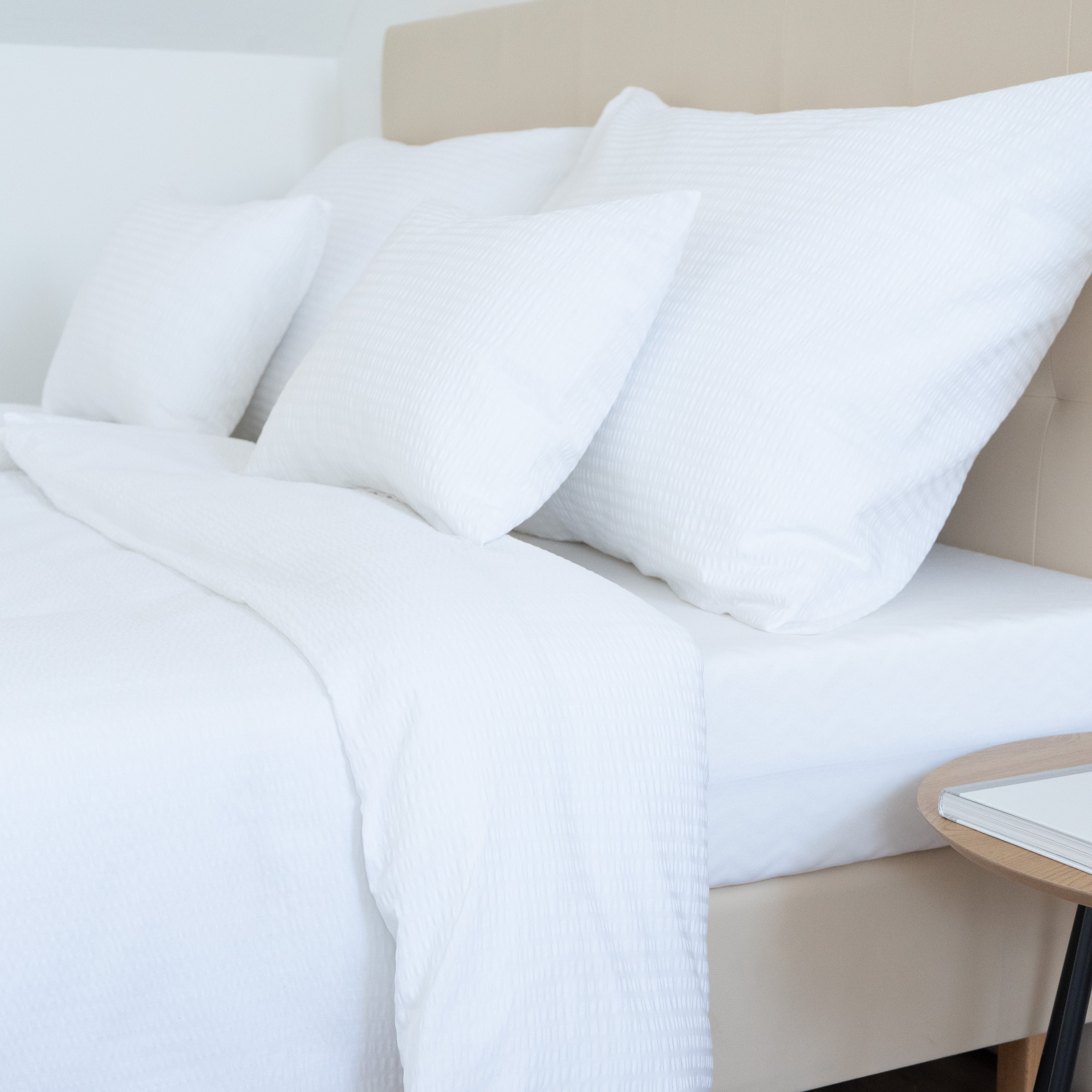 Krepp 100% pamut ágyneműhuzat garnitúra - áthajtós - 3 db-os szett - 130 gr/m2