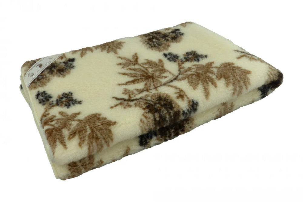 Wool blanket patterned double-sided - 520 gr/m2