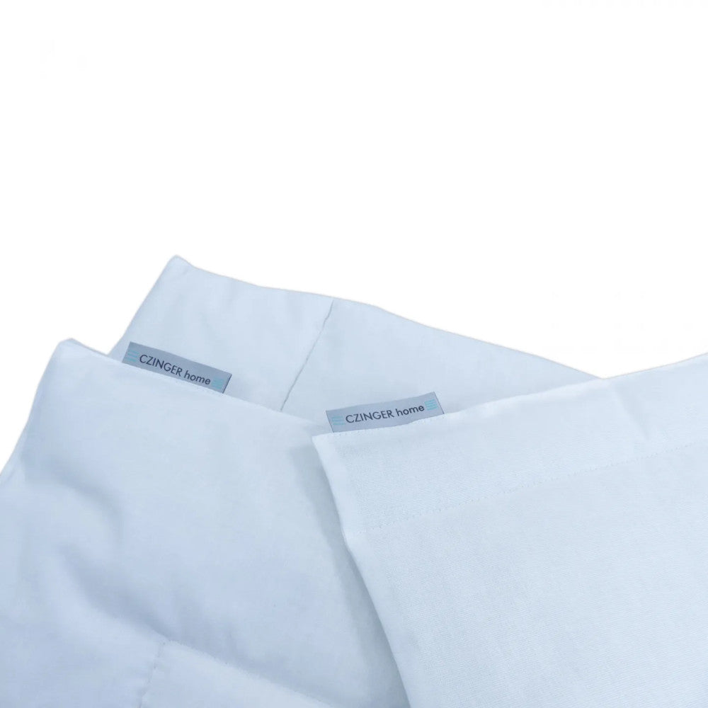 Allergie "STOP" - Kinderbettwäsche-Set (Bettdecke + kleines Kissen) 2-teilig - mit Einfassband