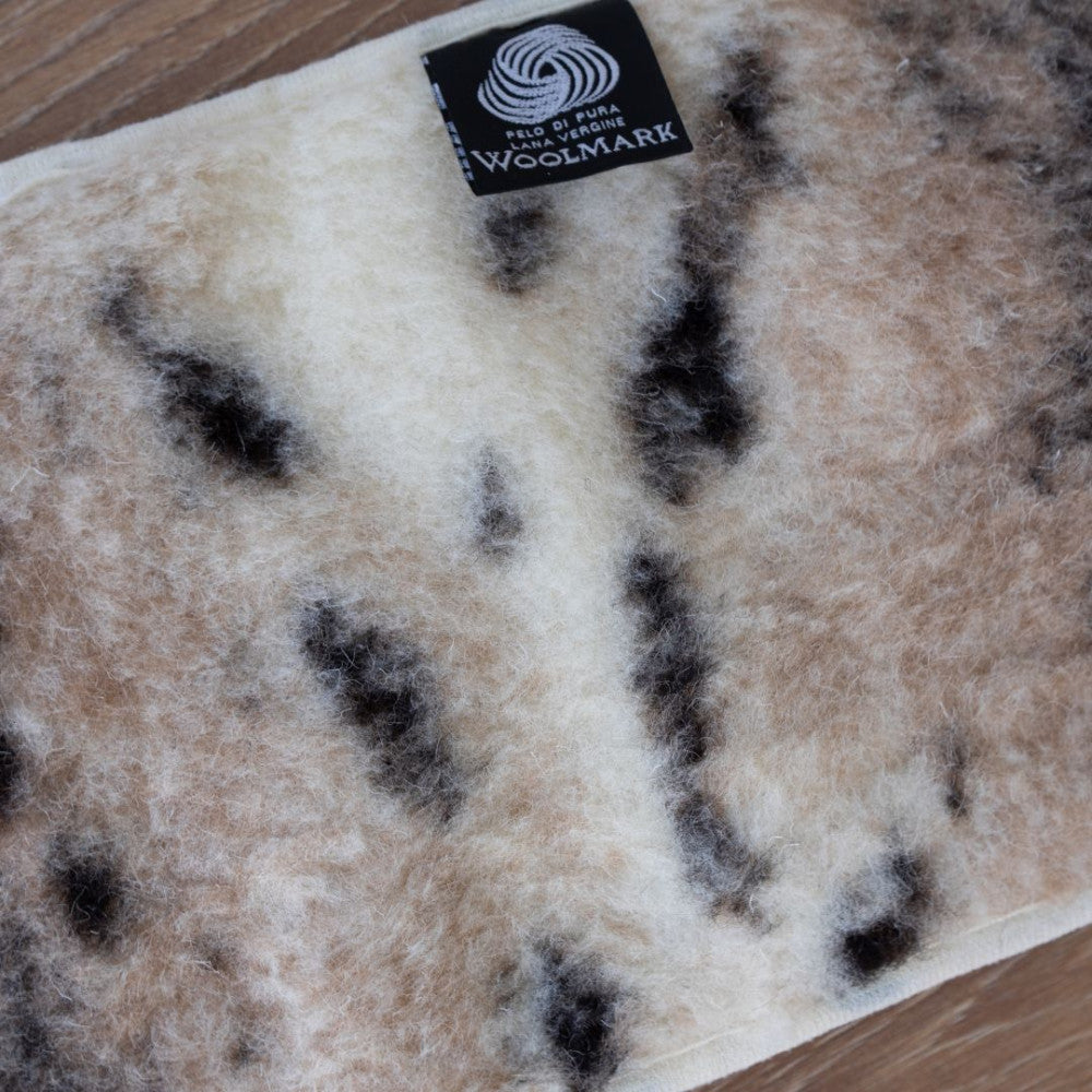 Gyapjú vesemelegítő - 20x55 cm - közepes - mintás