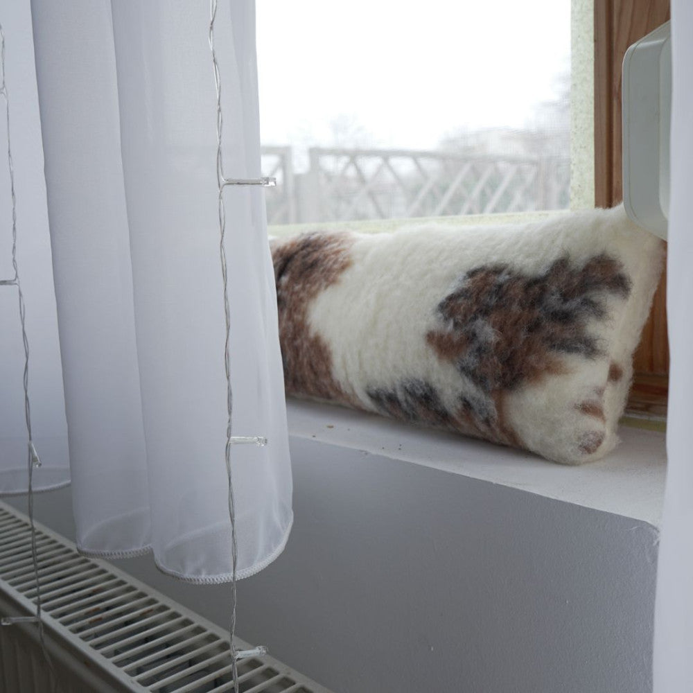 Wool draught excluder pattern - 520 gr/m2