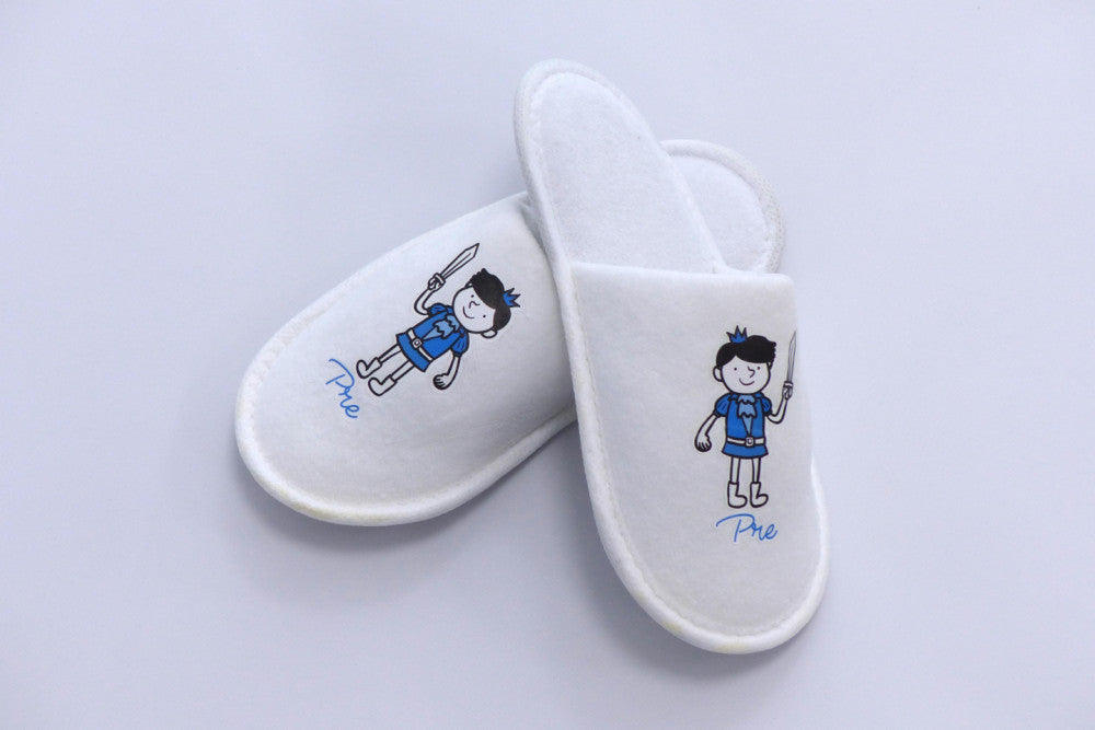 Hotel disposable prince pattern children's slippers - Premium quality!