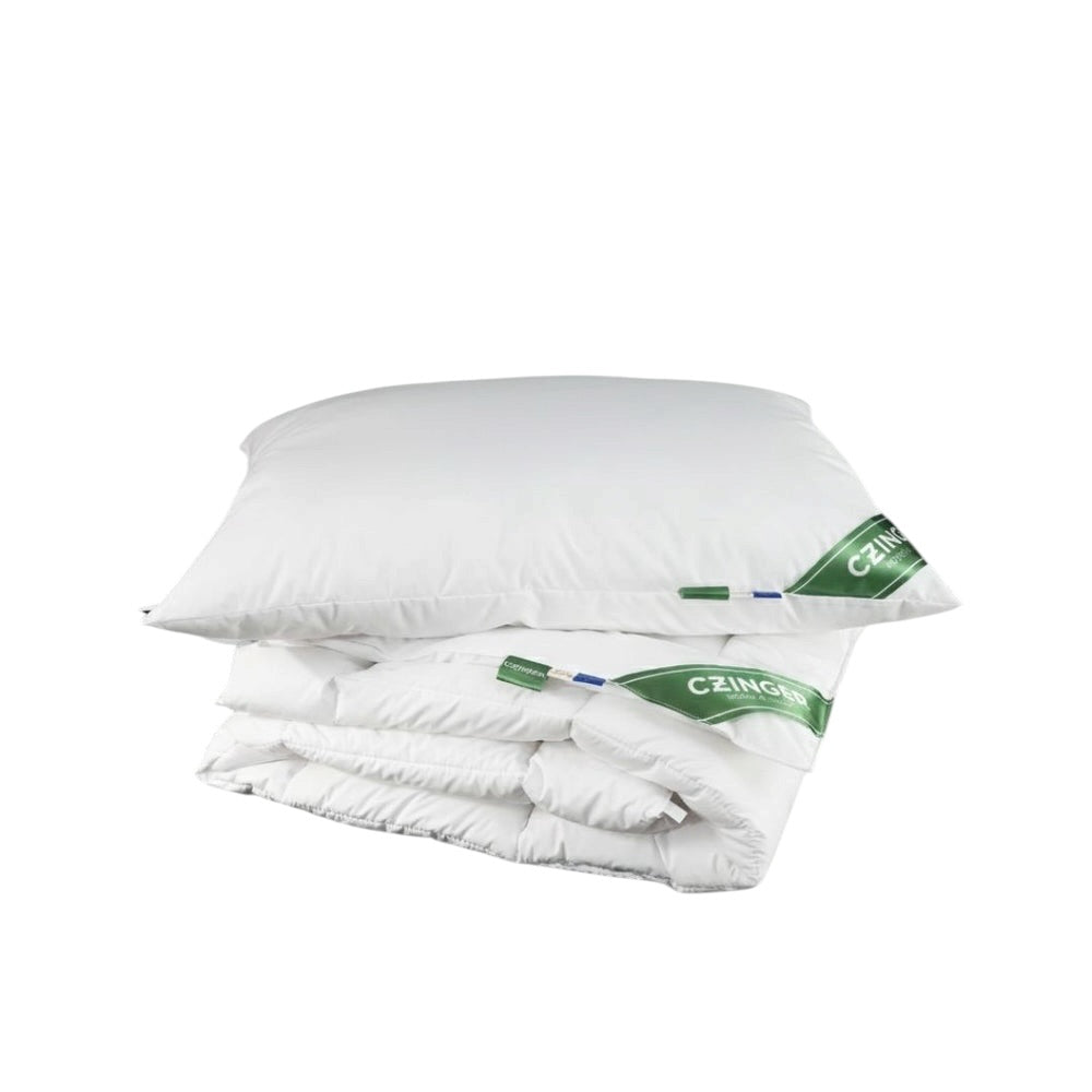 Family - Antiallergisches Bettwäscheset 3-teilig - Bettdecke, großes Kissen, kleines Kissen - SOMMER