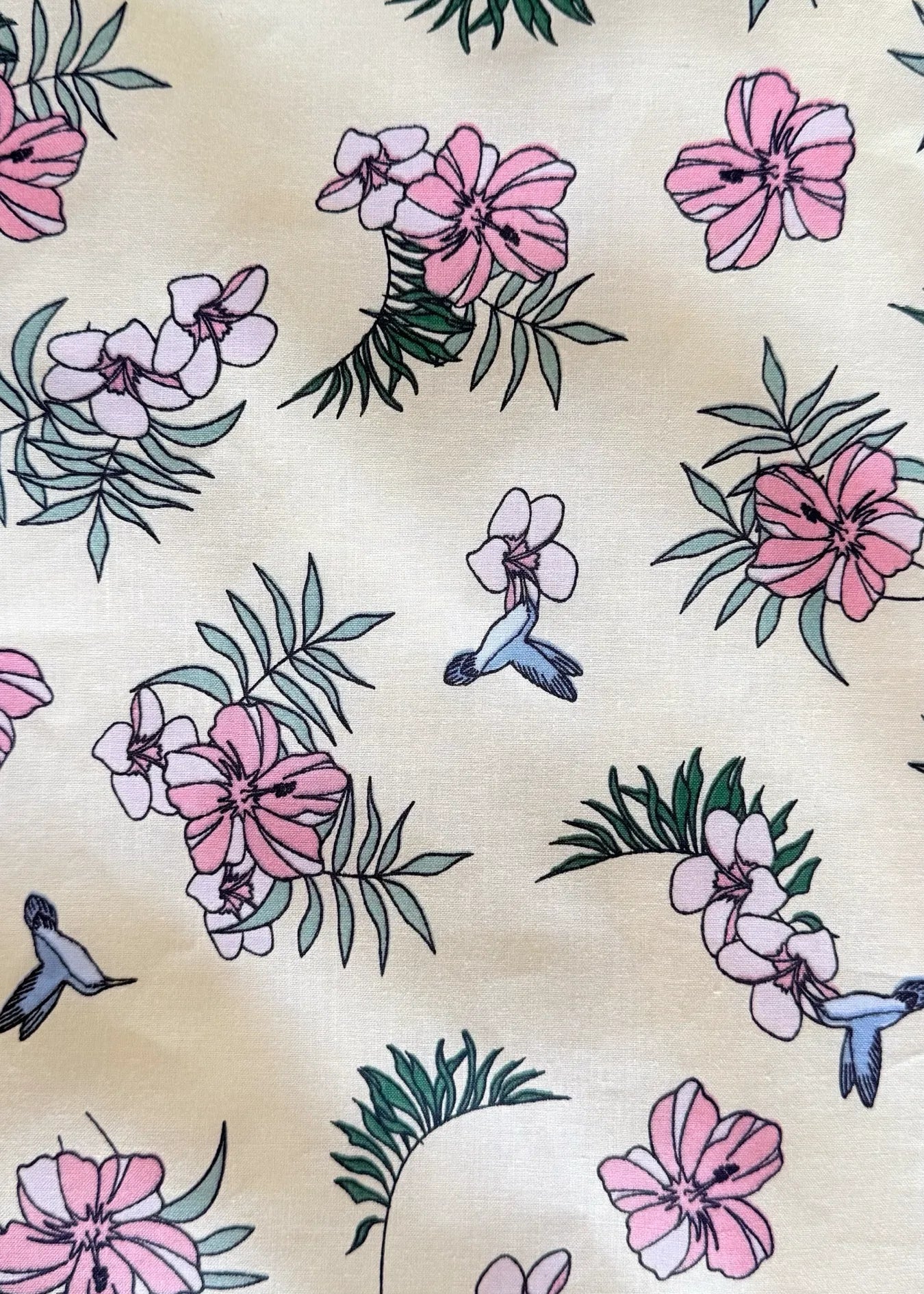 Cotton bed linen set - Blue circles