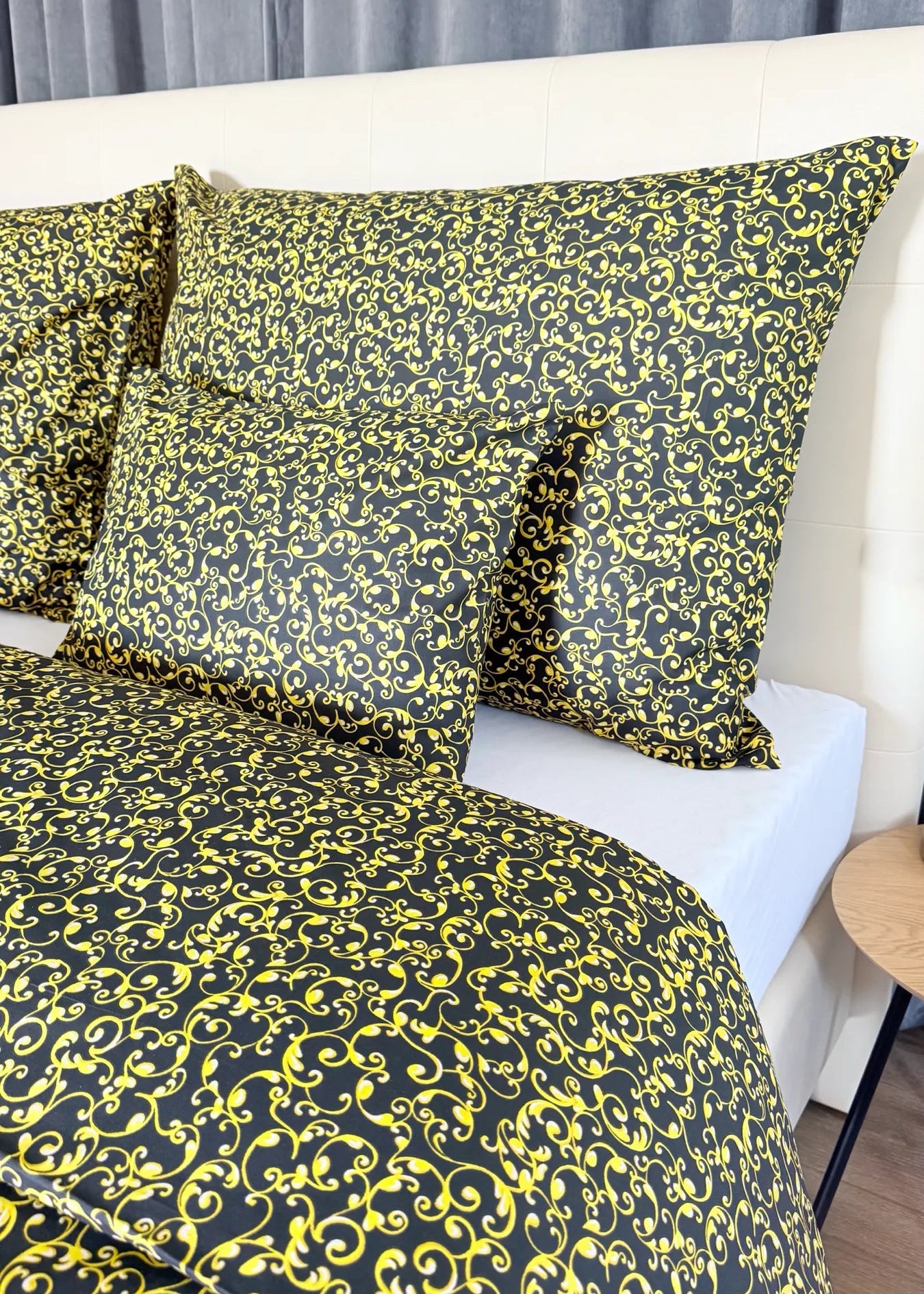 Baumwollbettwäscheset - Blaue Kreise