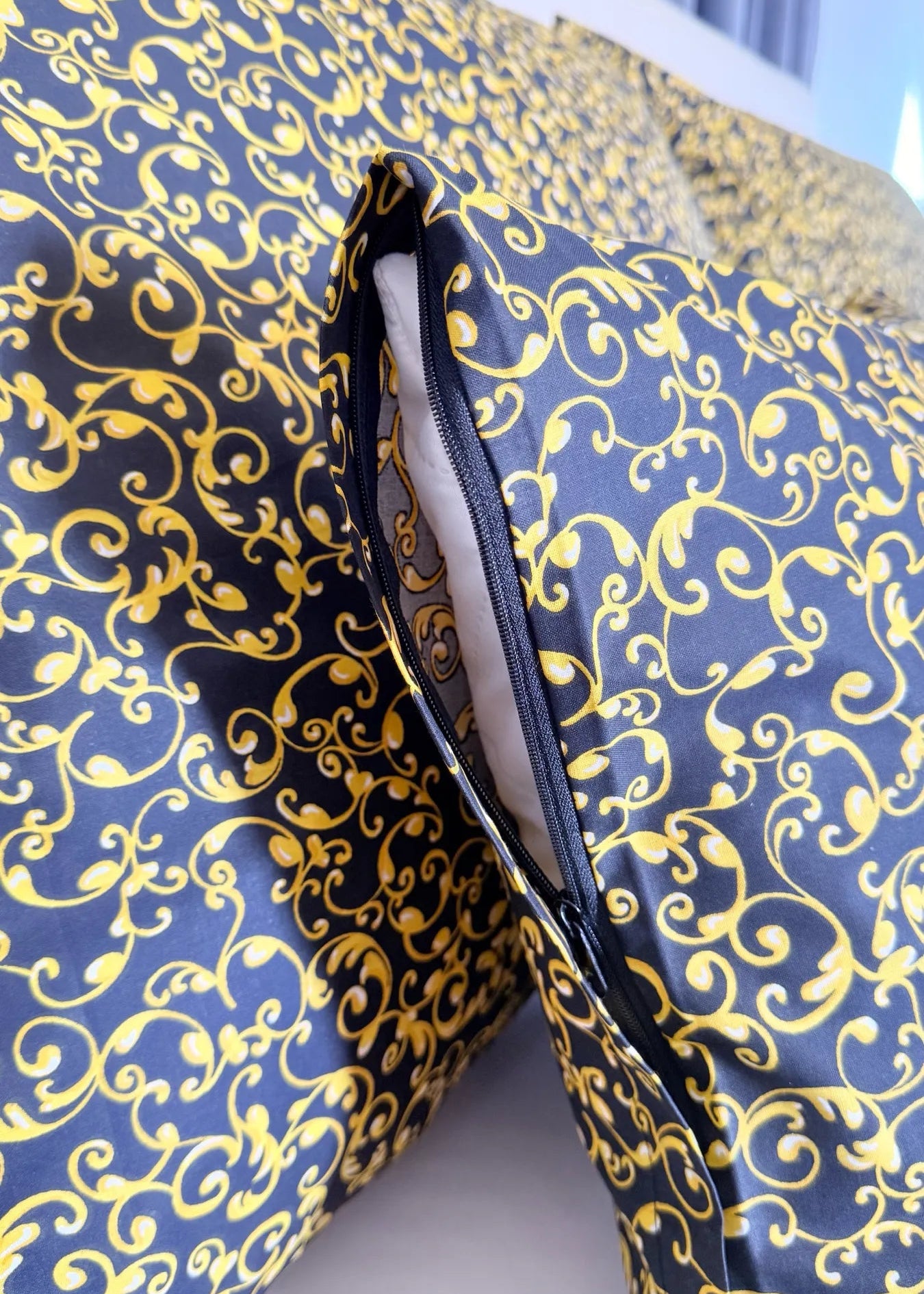 Baumwollbettwäscheset - Blaue Kreise