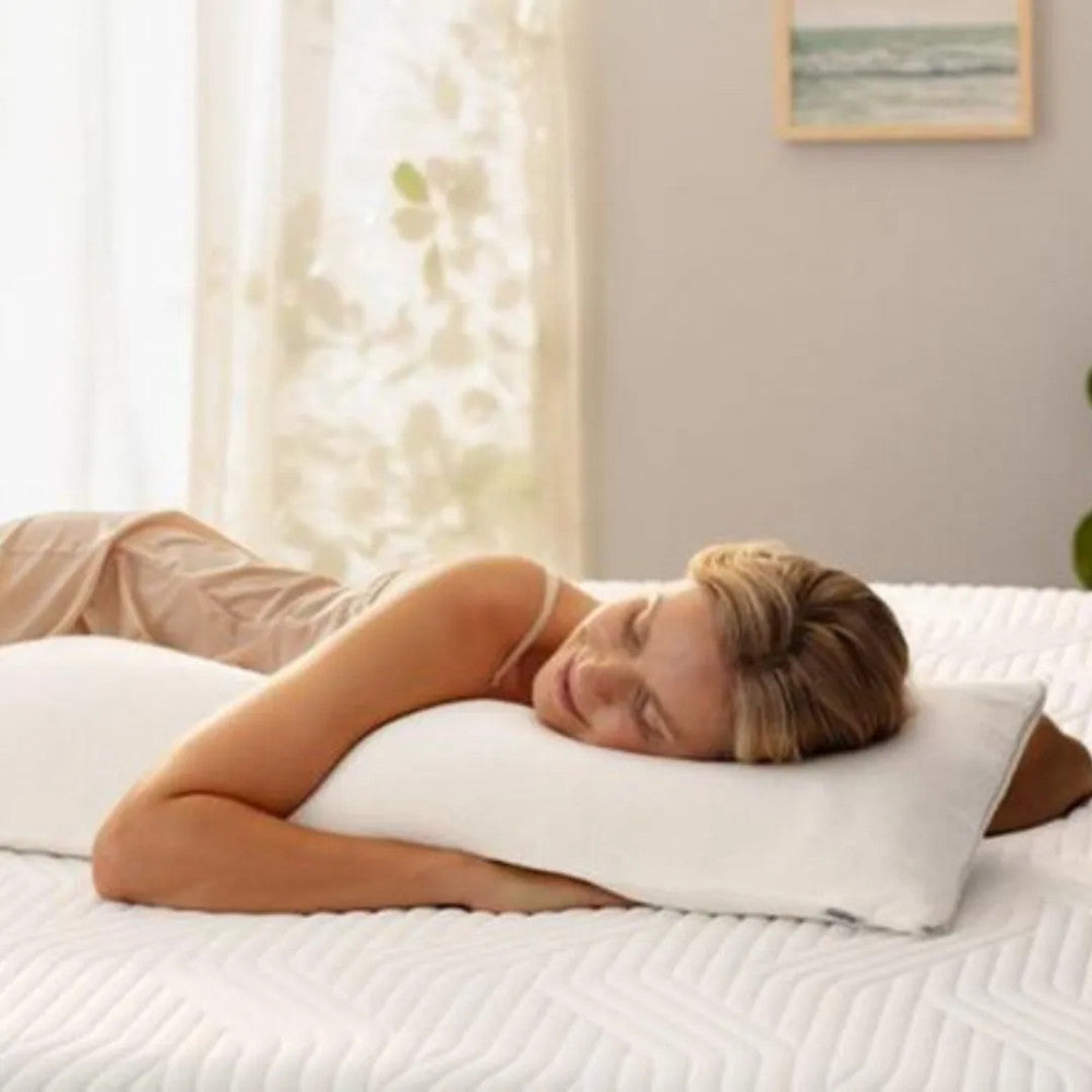 Hugging relaxation pillow with cover