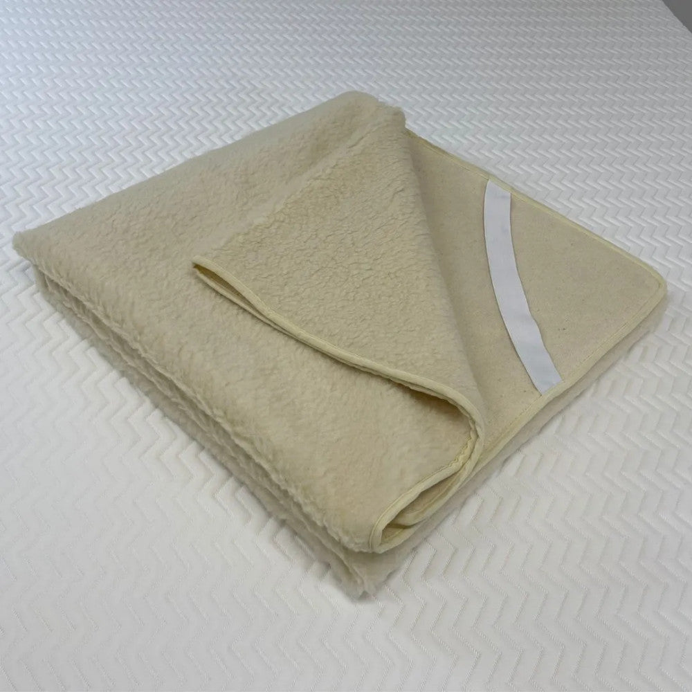 Matratzenschoner aus Merinowolle – 600 g/m², einseitig