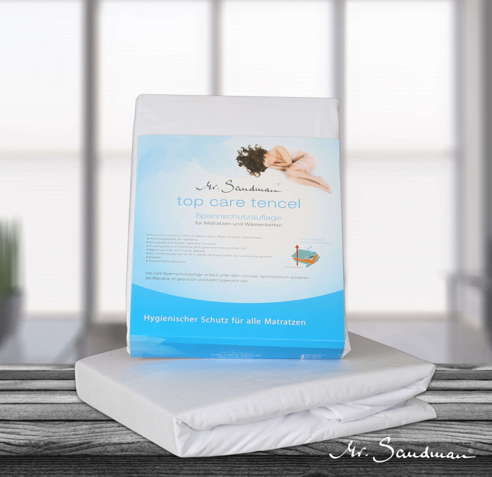 Tencel waterproof mattress protector cover - white - Premium quality!