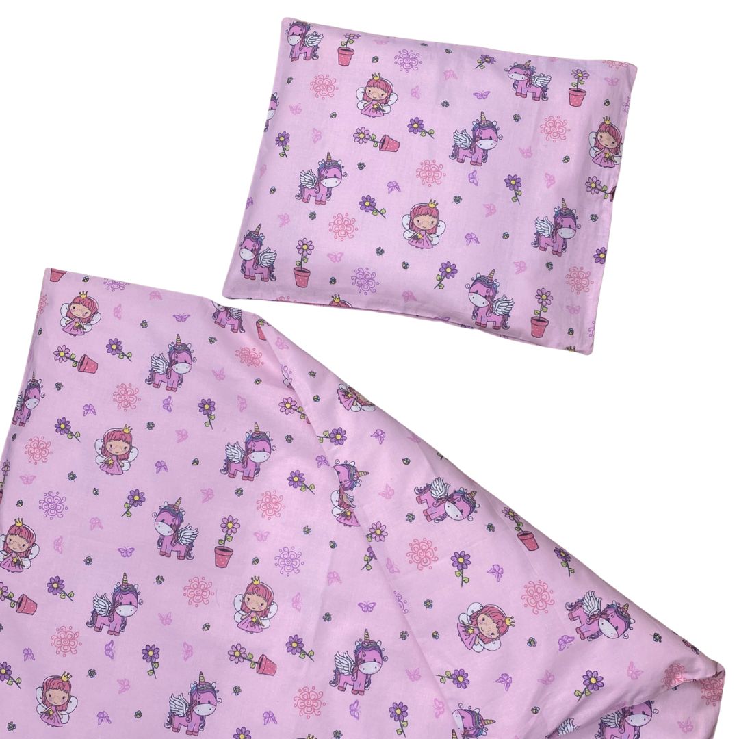 Ovis Bettwäscheset - Baumwolle 2-teilig - Einhorn