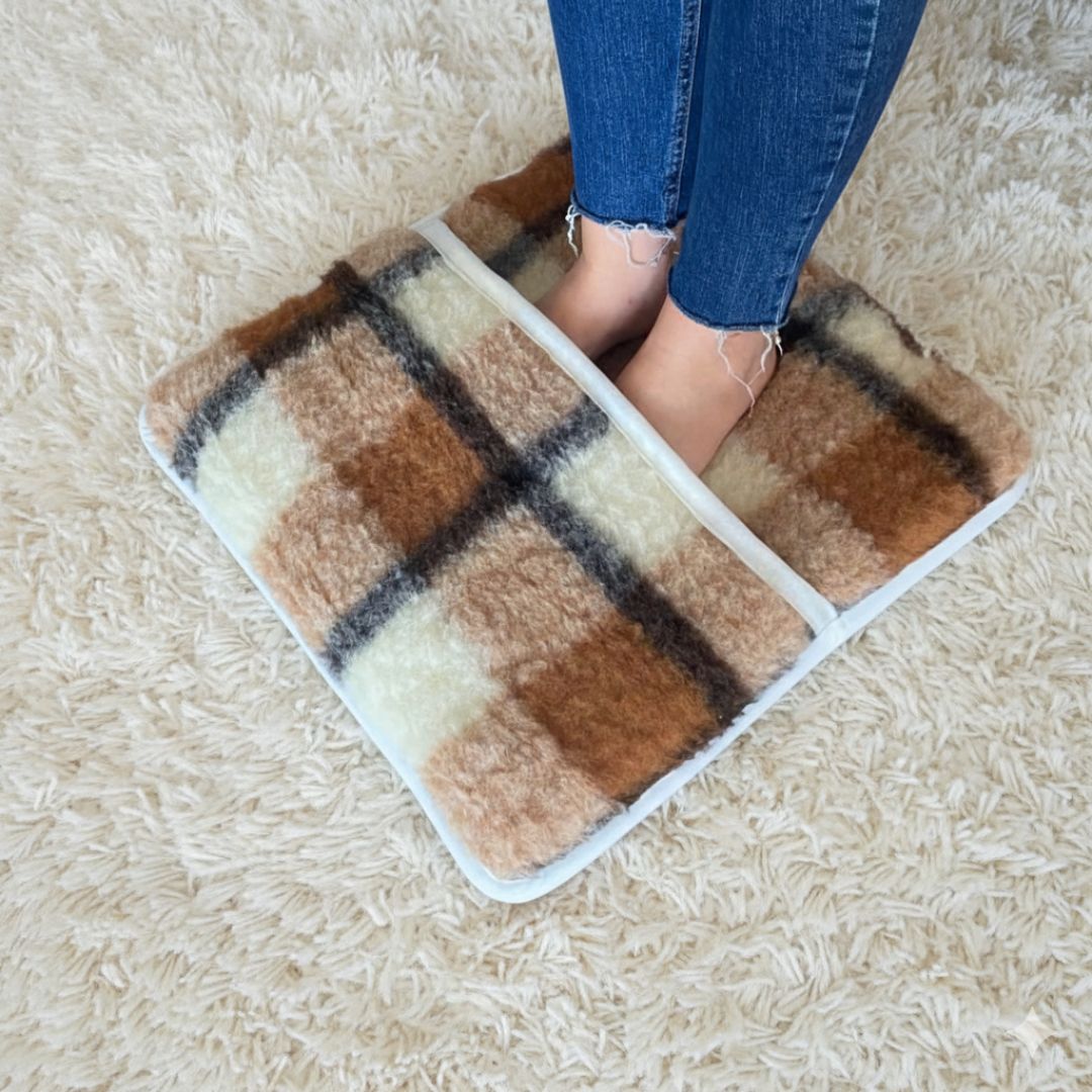 Wool leg warmers - 42x42 cm - large