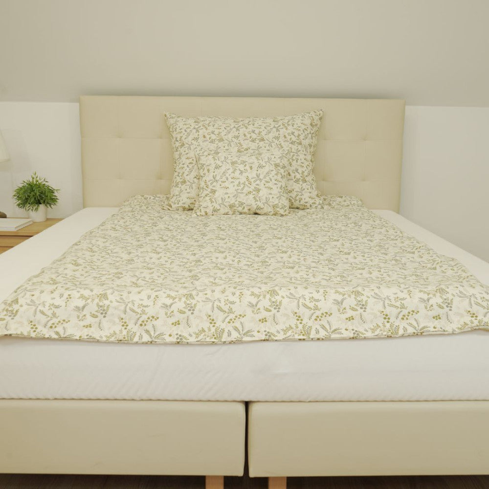 Pamut kispárnahuzat - Pasztell apró virágmintás