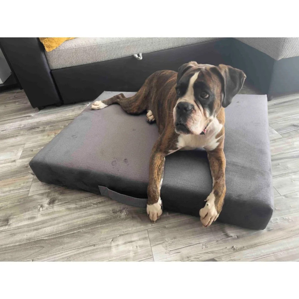 Premium Mattress Dog Bed - Gray