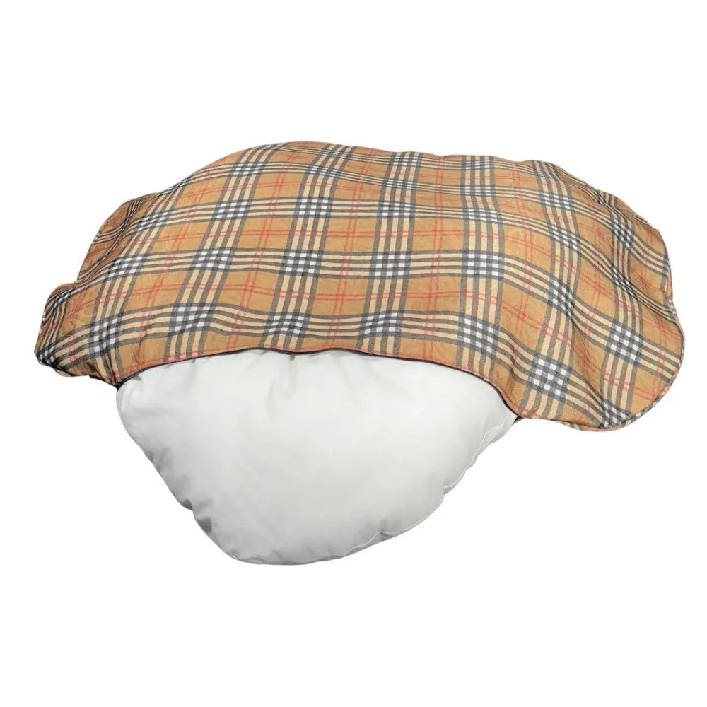 Hundebett im Karo-Design