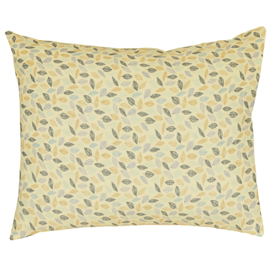 Kissenbezug aus Baumwolle – Winziges Blattmuster
