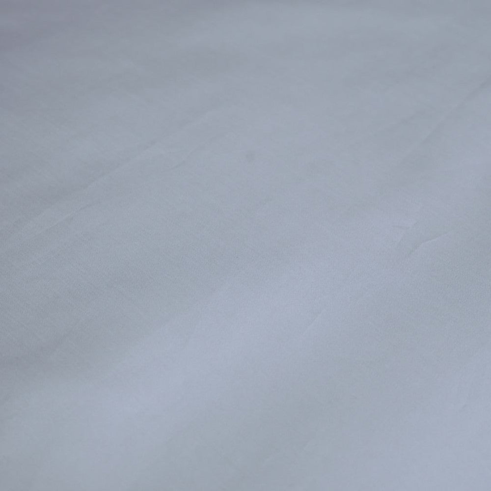 Doppeltes Baumwollsatin-Bettwäscheset mit englischem Rand - 5-teilig - Stahlgrau - TC 250