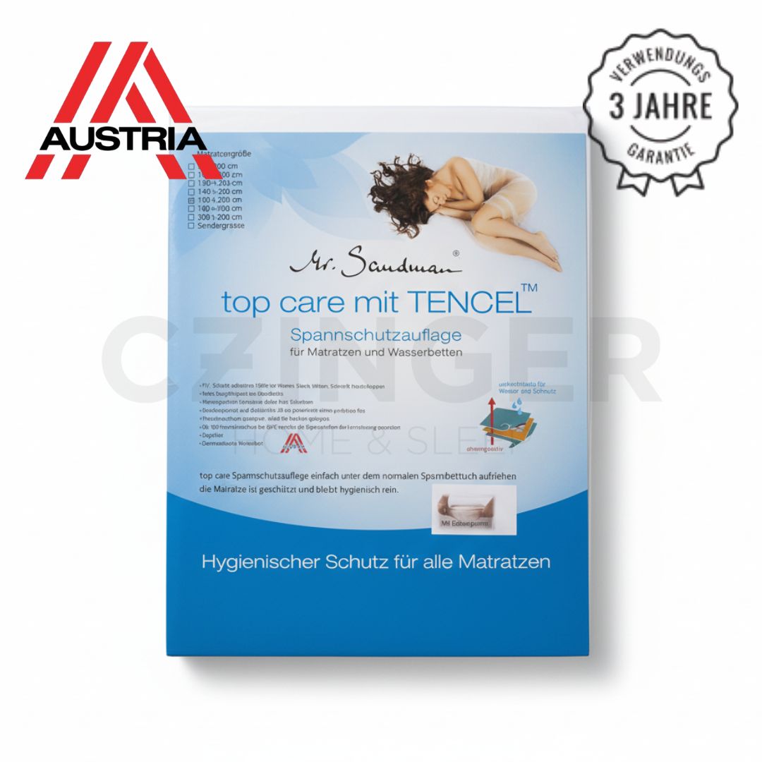 Tencel waterproof mattress protector cover - white - Premium quality!