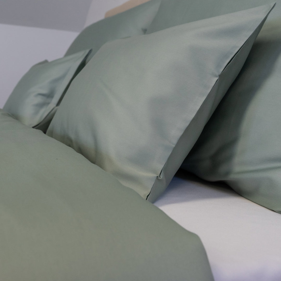 Menta egyszínű szatén ágyneműhuzat garnitúra - TC 300