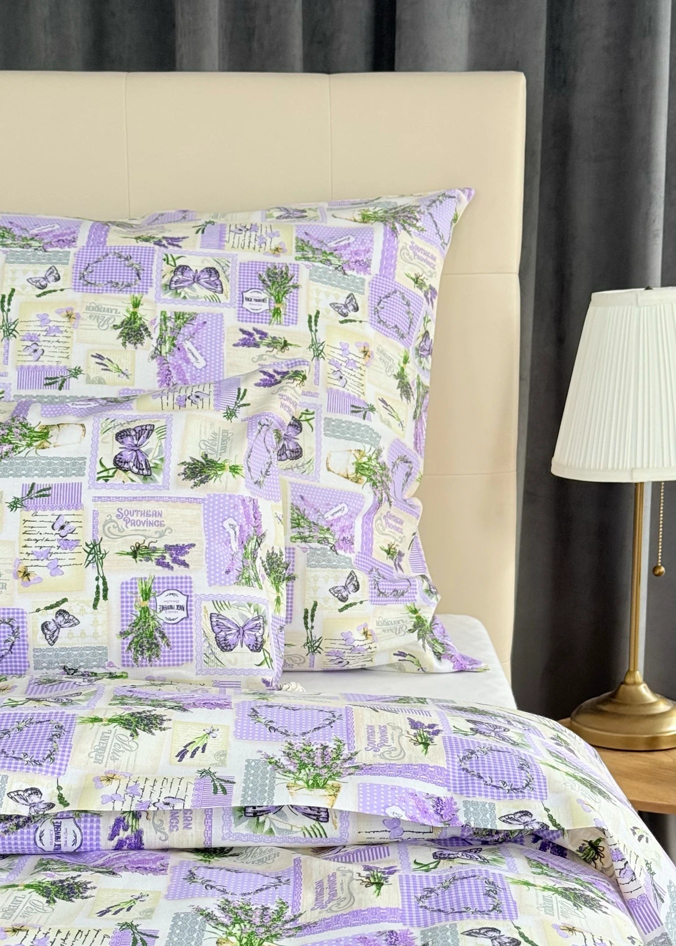 Lavender Dream pamut ágyneműhuzat – alvás stílusosan