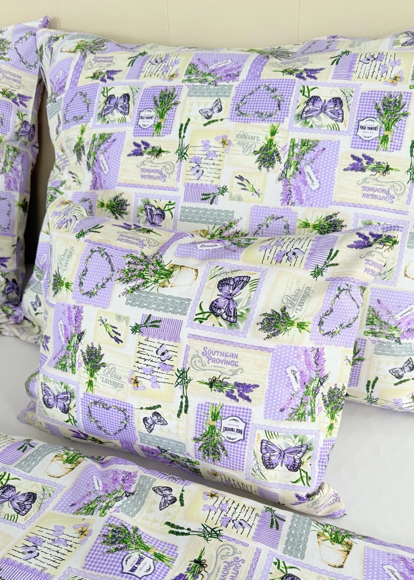 Lavender Dream pamut ágyneműhuzat – alvás stílusosan