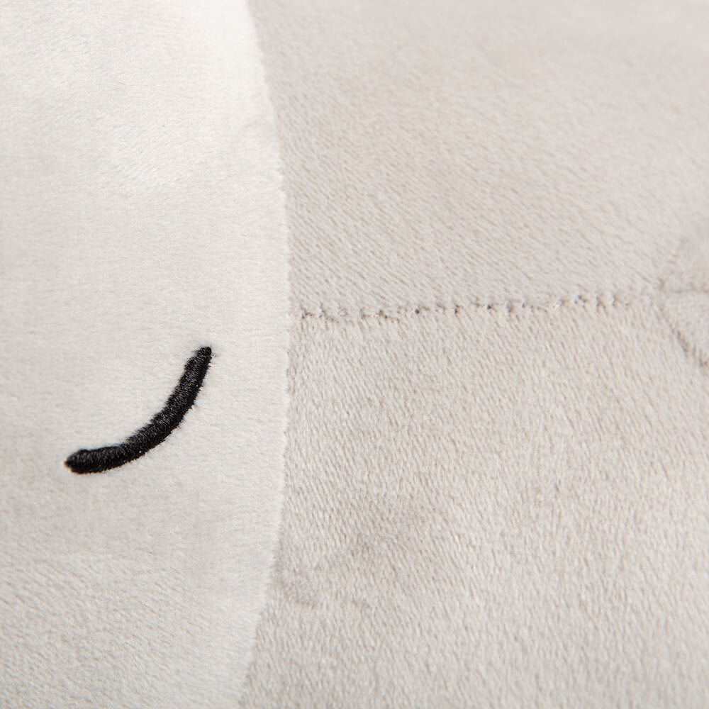 Puha szürke orrszarvú párna