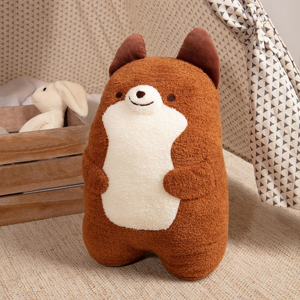 Puha barna mackó párna