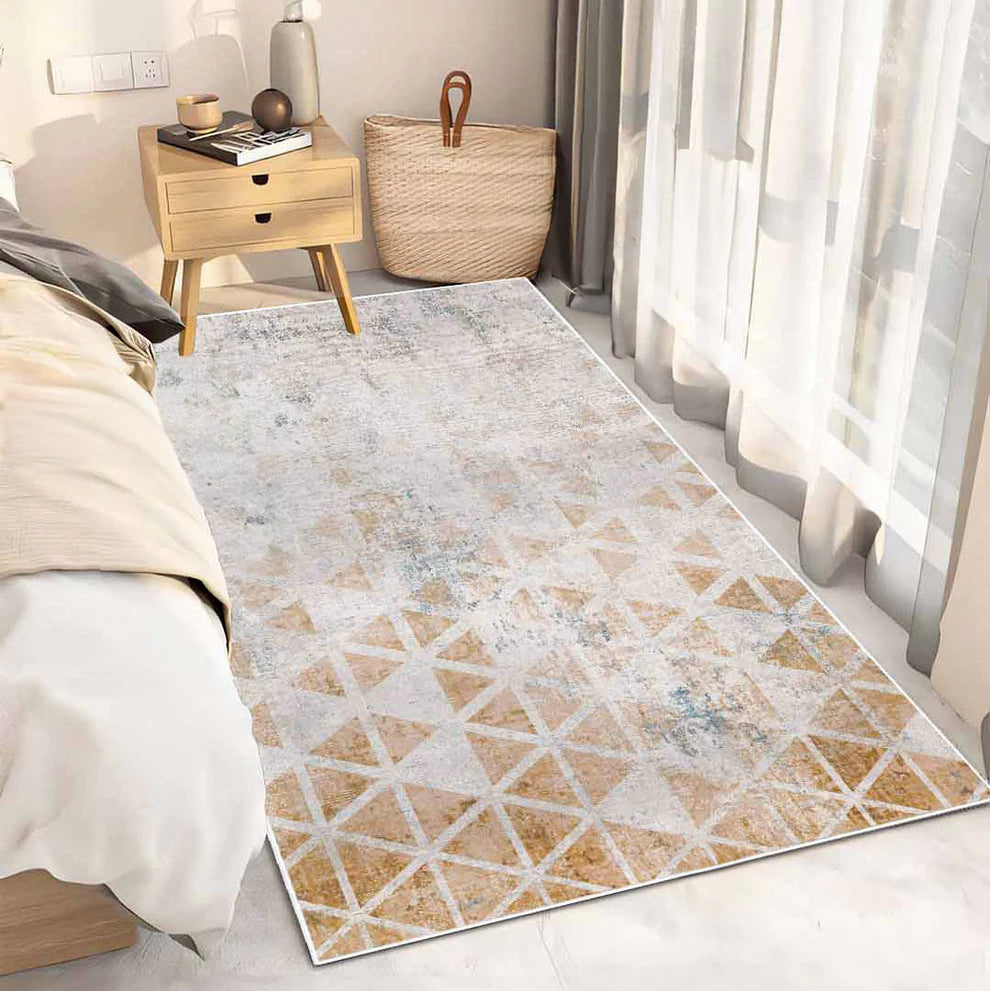 Brown-Beige patterned runner