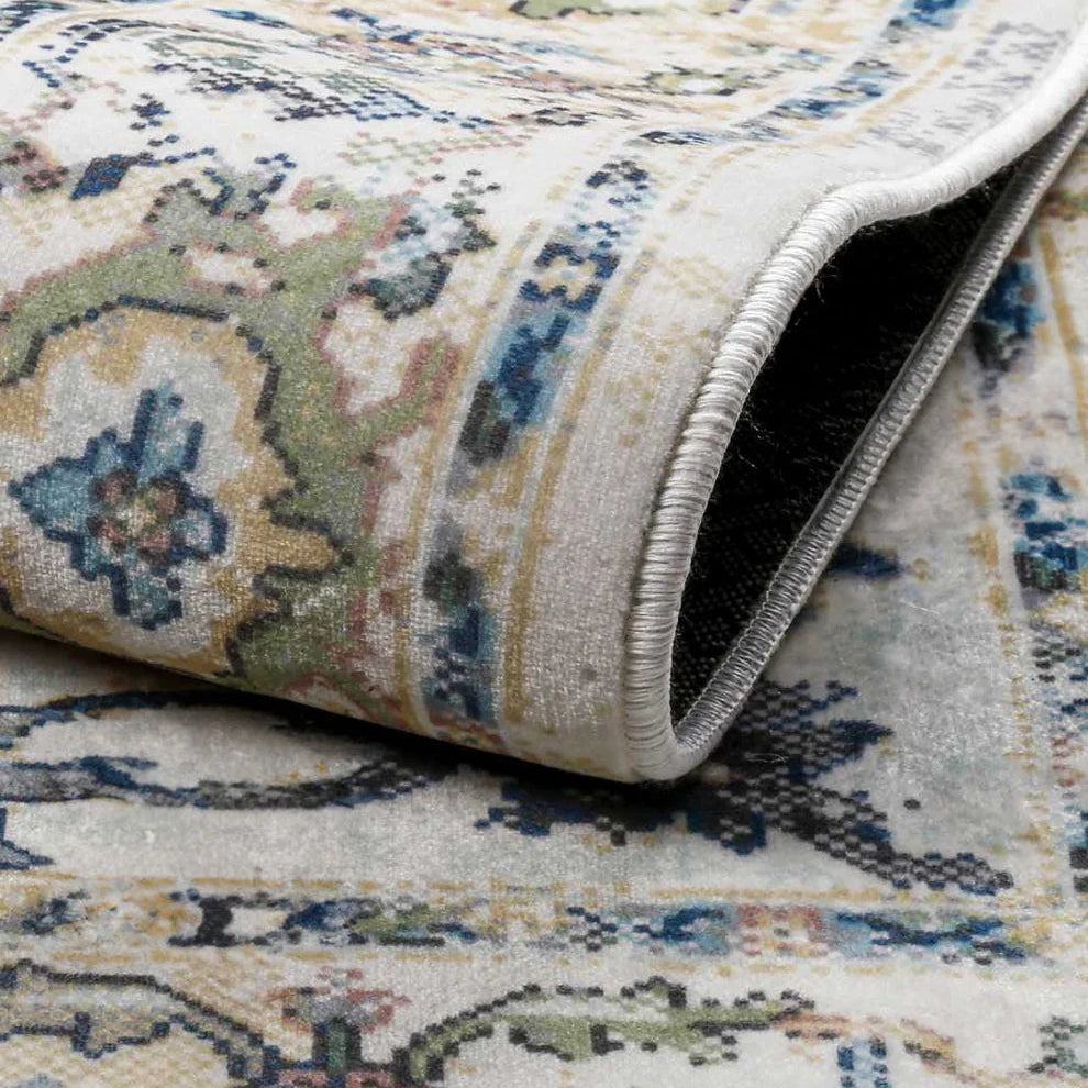Braun-Beige gemusterter Läufer
